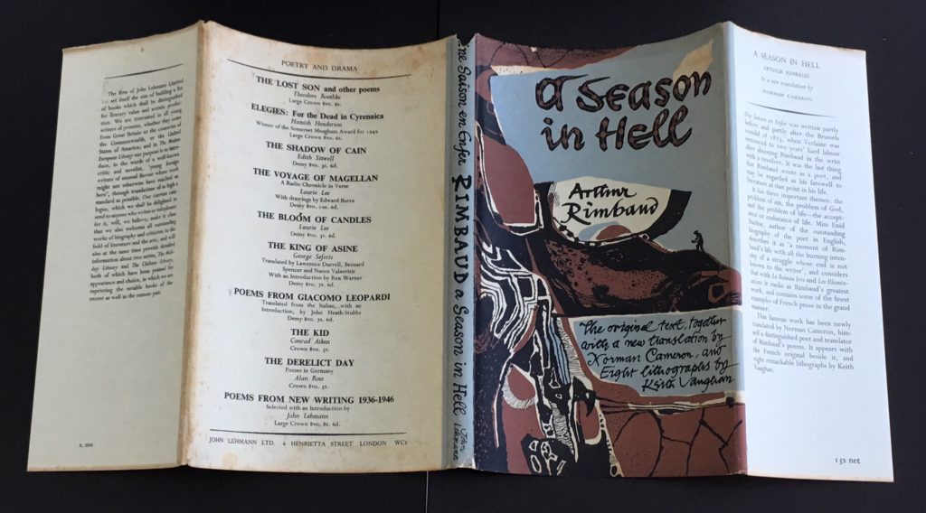 Rimbaud, Arthur A Season In Hell With Eight Lithographs By Keith