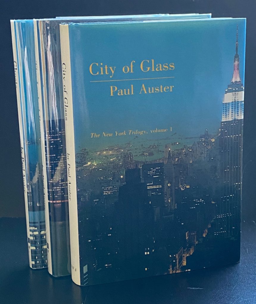 Auster, Paul The New York Trilogy ‘City Of Glass’, ‘Ghosts’ & ‘The Locked Room’ All Three